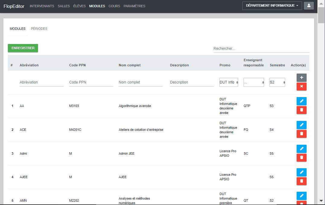 Animation suppression module